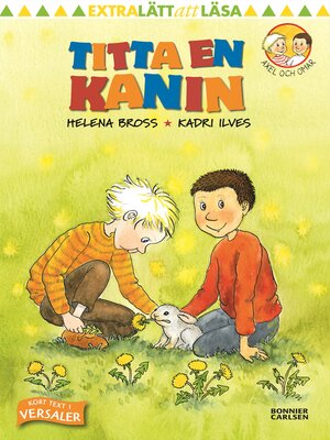 cover image of Titta en kanin!
